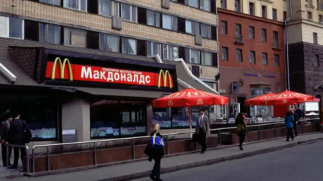 麦当劳在俄国开设约400家餐厅
