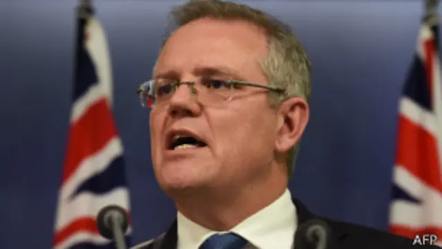 သြစတြေးလျ လူဝင်မှု ဝန်ကြီး Scott Morrison