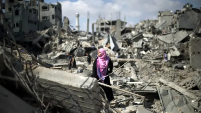 منطقه شجاعیه در شرق غزه هدف شدیدترین حملات اسرائیل بوده است