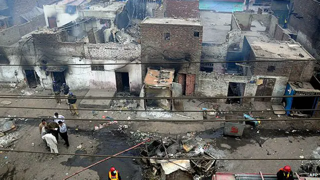 चर्च पर हमला