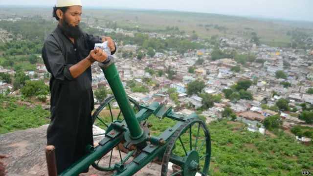 रायसेन, रमज़ान की तोप