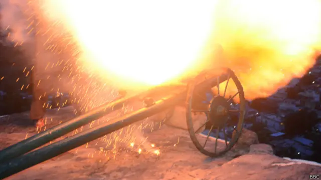 रायसेन, रमज़ान की तोप