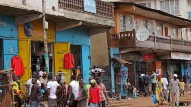 Hospital en Freetown, Sierra Leona