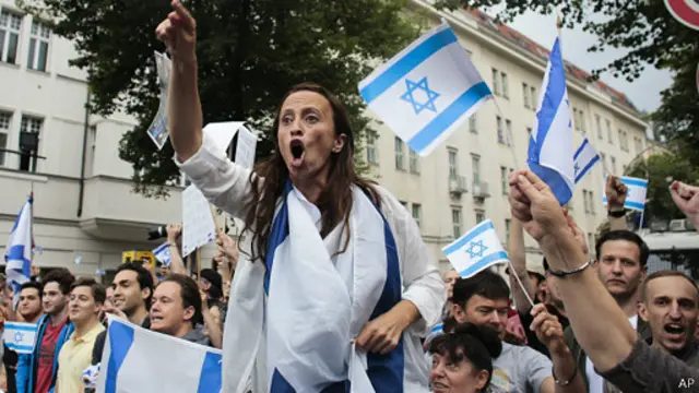 Manifestación pro Israel