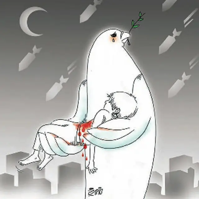 کارتون فیروزه مظفری، اعتماد