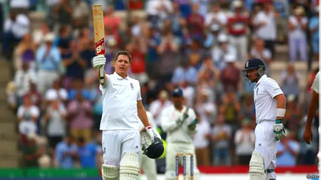 بیلنس نے بھارتی بولرز کا ڈٹ کر مقابلہ کیا اور انھے سنبھلنے نہ دیا