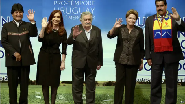 Reunião Mercosul. Crédito: AP