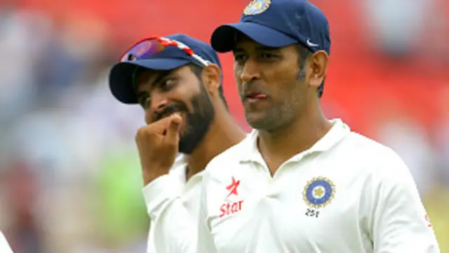 धोनी, जाडेजा