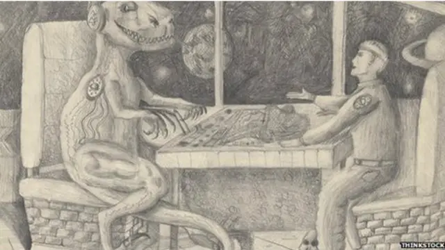 Динозавр и человек