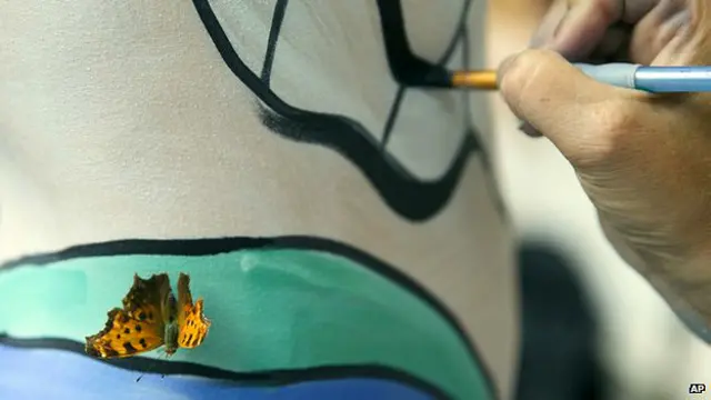 न्यूयॉर्क बॉडी पेंटिंग