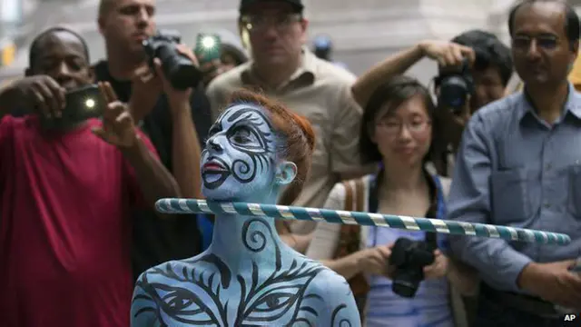 न्यूयॉर्क बॉडी पेंटिंग