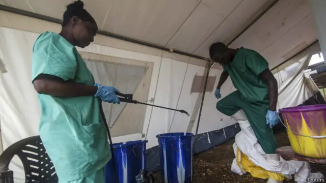 Центр тестирования на вирус Эбола