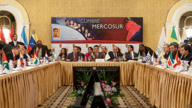 Reunião chanceleres Mercosul (AFP)