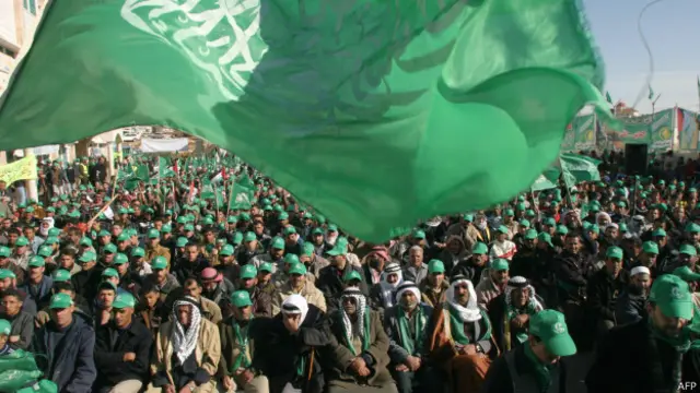 Vitória do Hamas nas eleições de 2006 (AFP)