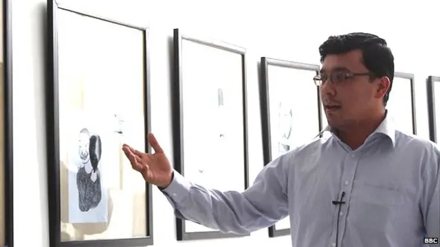 محمد عرفاني ایران کې د کډوالۍ په حالت کې انځور جوړونه پیل کړ.