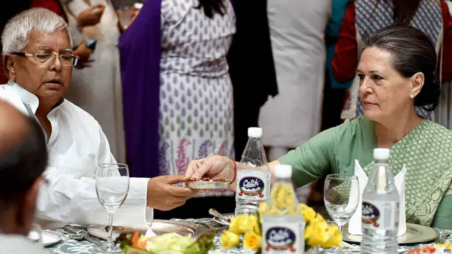 सोनिया गांधी, लालू यादव