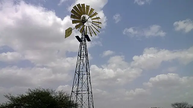 विंडमिल वाटर प्वाइंट, गीर