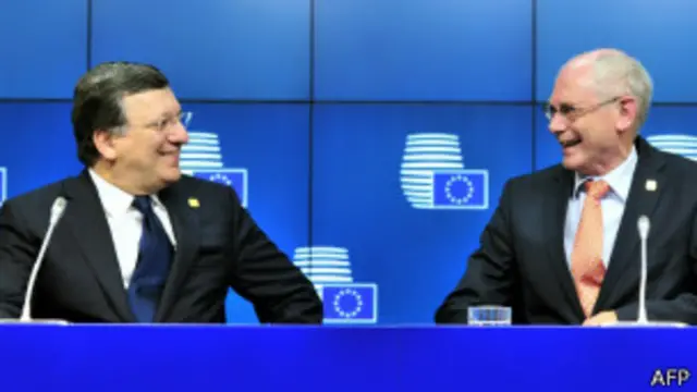 Durao Barroso y Van Rompuy