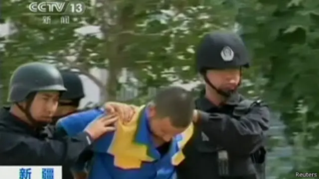 أحد الذين حكم عليهم بالإعدام في منطقة اليوغور في يونيو/حزيران الماضي.