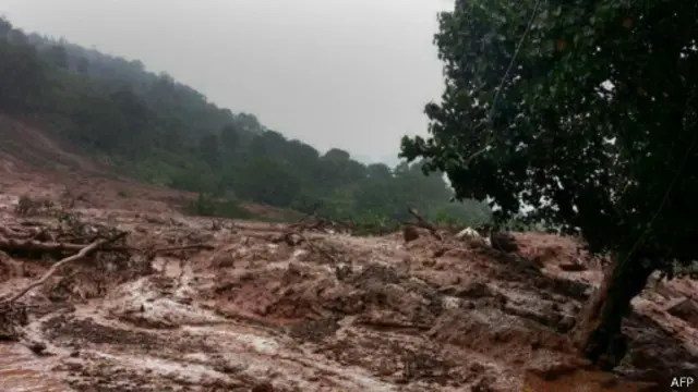 Tanah longsor di India