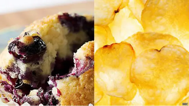 Muffin e batatas (BBC)