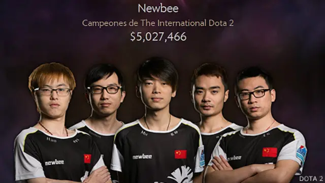 Ganadores de International Dota 2