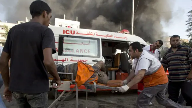 مارکیٹ پر حملہ اسوقت ہوا جب لوگ خریداری میں مصروف تھے