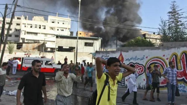 په تېرو څلورویشت ساعتونو کې دا پر ملکي ودانېو د اسرایل دویم برید دی.