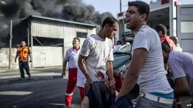 Раненые на рынке