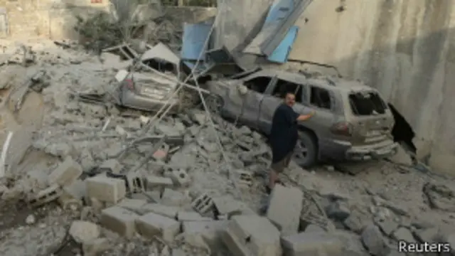 Развалины в Газе