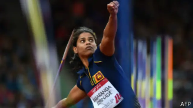 श्रीलंका की महिला एथलीट