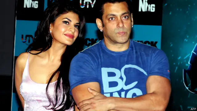 जैक्लीन फ़र्नांडिस और सलमान ख़ान