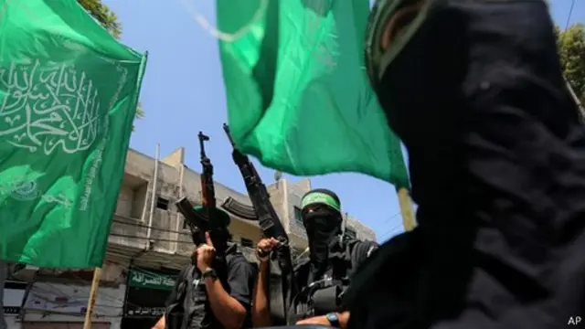 حركة حماس الإسلامية في غزة منبثقة عن جماعة الإخوان المسلمين.