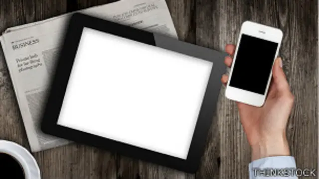 Tableta y teléfono inteligente