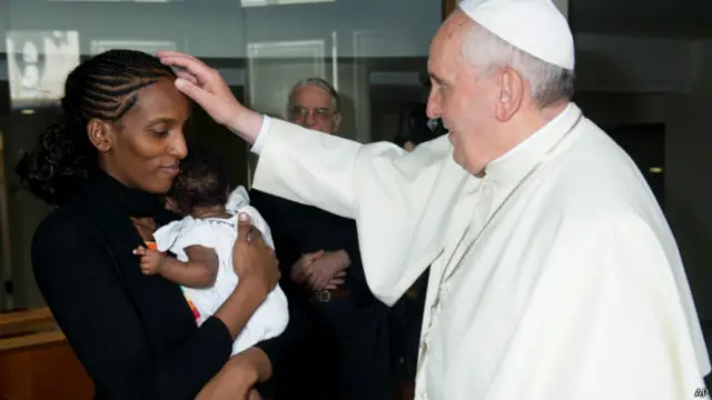 تجاوز الجمهور الذي استقبل البابا أمام البيت الأبيض 11 ألف شخص