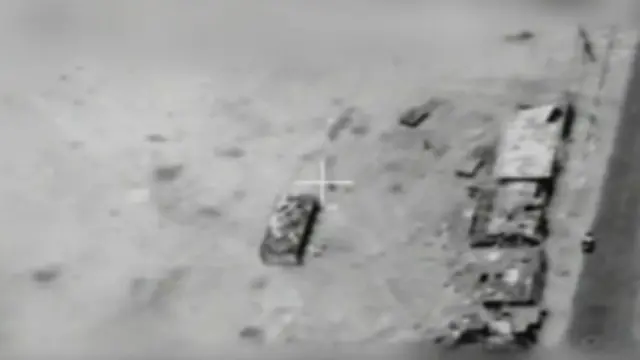 Vídeo do Exército de Israel (BBC)