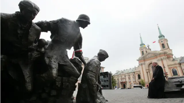 Памятник восстанию в Варшаве