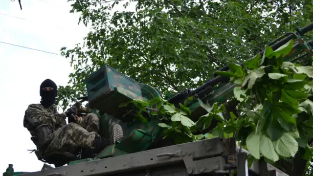 Сепаратист у пушки