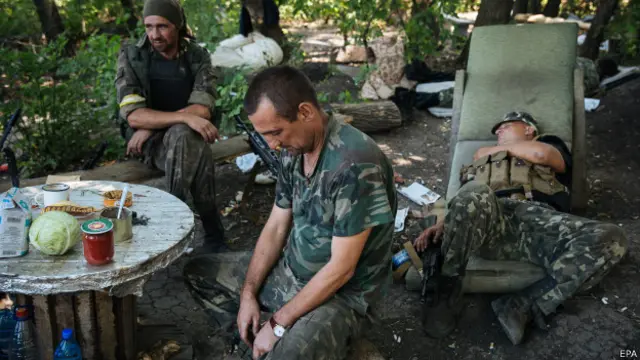 Украинские солдаты