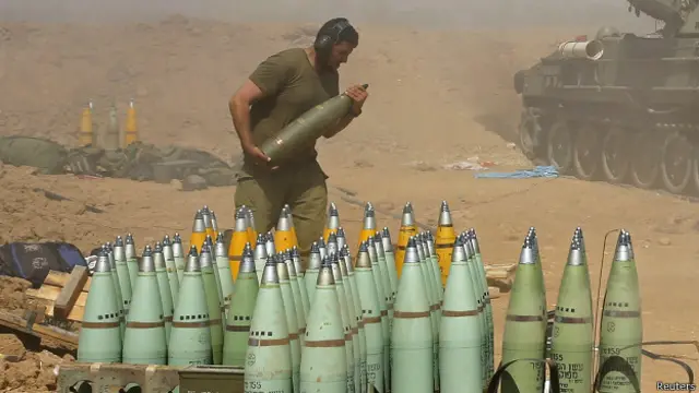 Израильский артиллерист