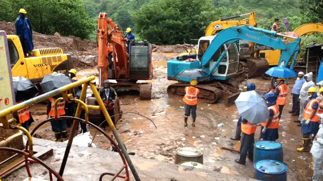 मालीण गाँव, हादसे की बाद की स्थिति