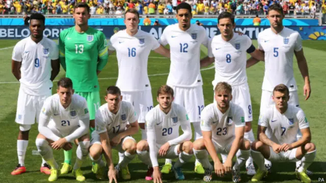 Frank Lampard ketika memperkuat timnas Inggris di Piala Dunia 2014 di Brasil.