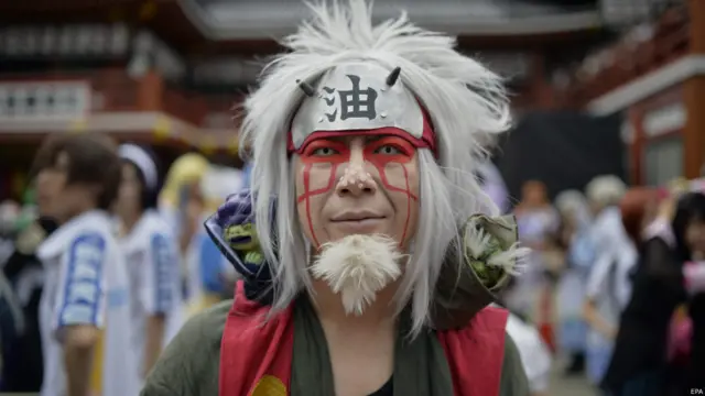 Festival iştirakçısı.