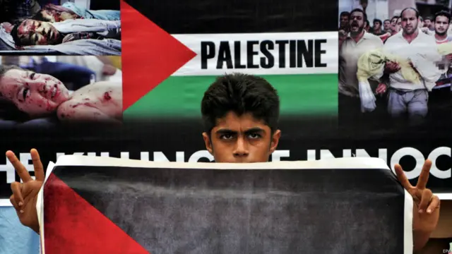 gaza, protes karachi
