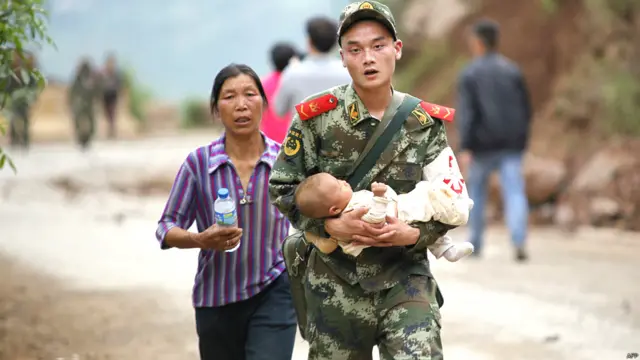 चीन में भूकंप