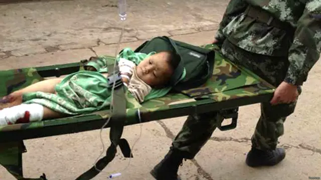 चीन में भूकंप