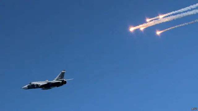 Истребитель в полете