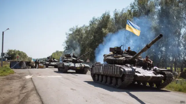 Quân đội Ukraine đang đẩy mạnh chiến dịch của họ ở miền đông