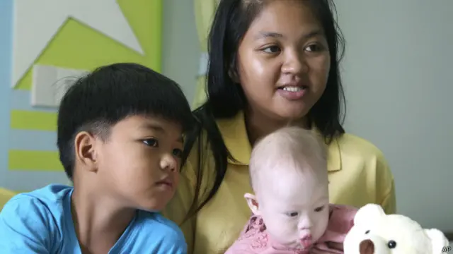Cô Chanbua đã có hai con nhỏ trước khi sinh Gammy