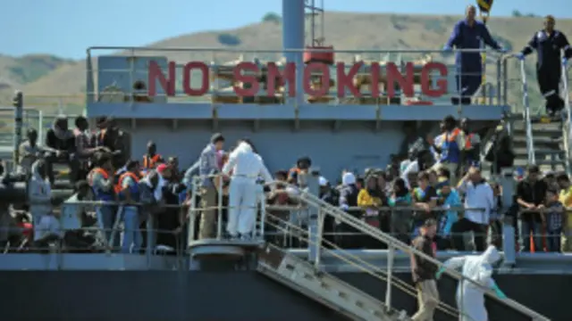 ضبط عدد هائل من المهاجرين في ليبيا هذا العام